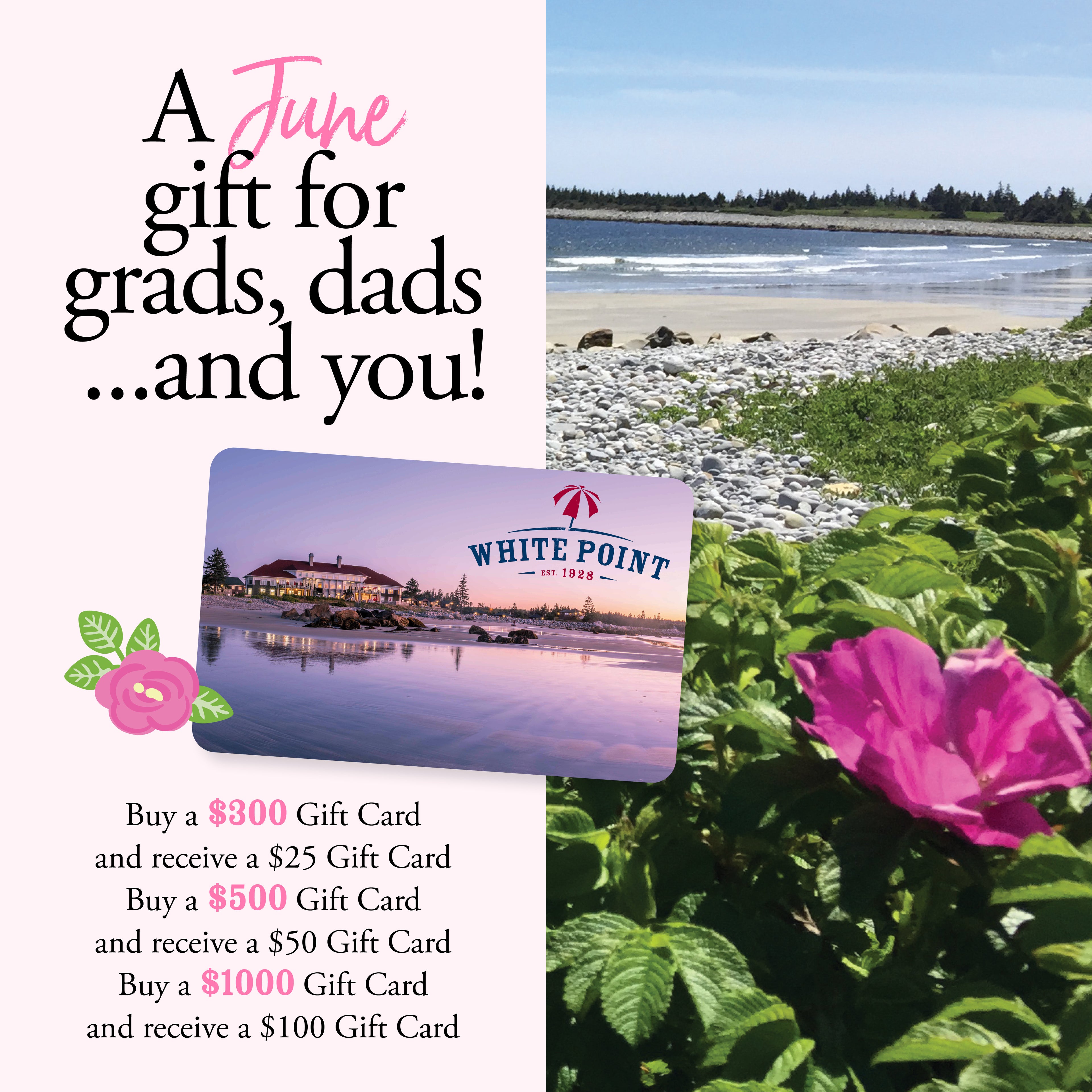 White Point Beach Resort Gift Card